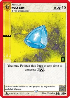 Holy Gem Reverse Holofoil 36
