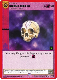 Medium's Third Eye Holofoil 38