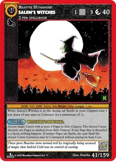 Salem's Witches Reverse Holofoil 41