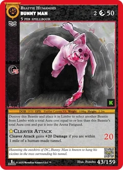 Bunny Man Reverse Holofoil 43