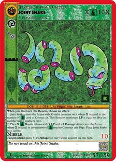 Joint Snake Reverse Holofoil 57