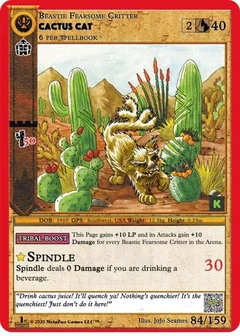 Cactus Cat Reverse Holofoil 84