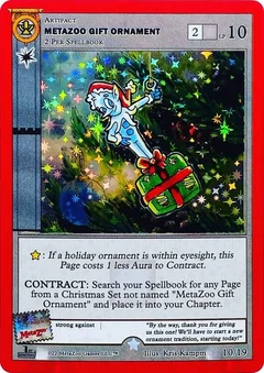 MetaZoo Gift Ornament (First Edition) 10/19