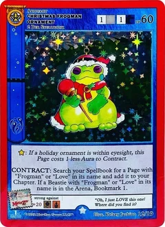 Christmas Frogman Ornament (First Edition) 12/19