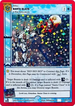 Santa Slays (First Edition) Holofoil 15/19