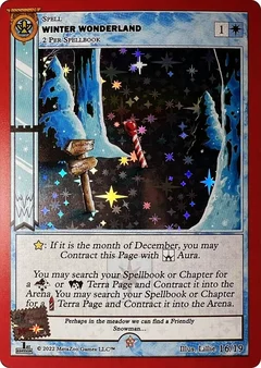 Winter Wonderland (First Edition) Holofoil 16/19