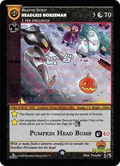 Headless Horseman (First Edition) Holofoil 1/5