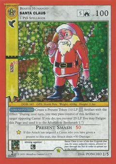 Santa Claus (Holiday Promo 2021) (Second Edition) Holofoil 1/5