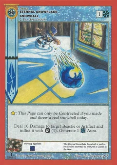 Eternal Snowflake Snowball (First Edition) 2/5