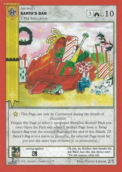 Santa's Bag (Second Edition) Holofoil 2/5