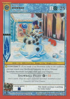 Snowman (First Edition) 3/5