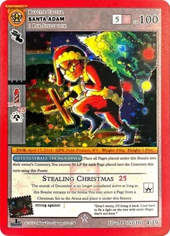 Santa Adam (First Edition) Holofoil 4/19