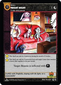 Fright Night (First Edition) Holofoil 4/5