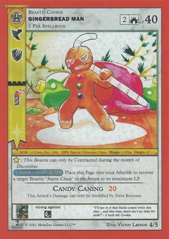 Gingerbread Man (Second Edition) Holofoil 4/5