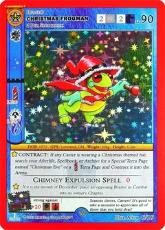 Christmas Frogman (First Edition) Holofoil 5/19