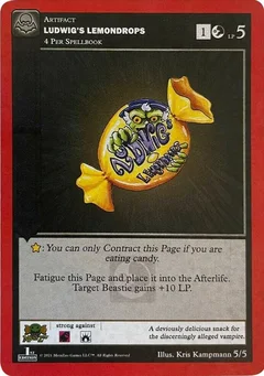 Ludwig's Lemondrops (First Edition) Holofoil 5/5