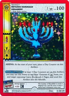 MetaZoo Hanukkah Ornament (First Edition) Reverse Holofoil 8/19
