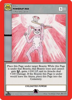 Powerup Red (Stikini Owl) 8/13