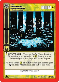Simultaneous Bioluminescence 111/163