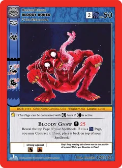 Bloody Bones 123/163