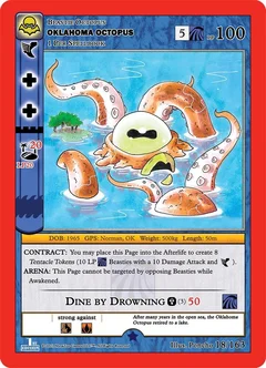 Oklahoma Octopus Holofoil 18/163