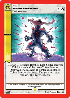 Righteous Reckoning Holofoil 21/163