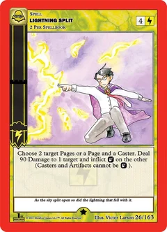 Lightning Split Holofoil 26/163