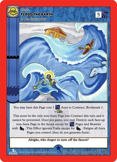 Flood The Earth Holofoil 27/163