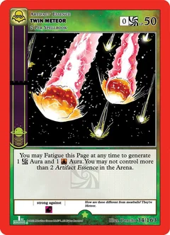 Twin Meteor Reverse Holofoil 34/163