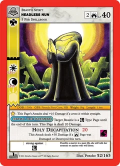Headless Nun 52/163