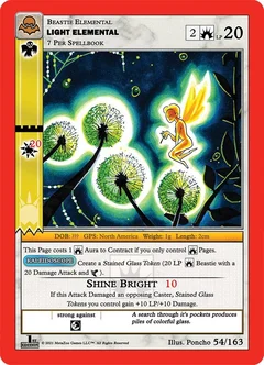 Light Elemental Reverse Holofoil 54/163
