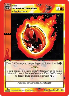 Jack-O-Lantern Bomb 90/163