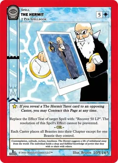The Hermit Reverse Holofoil 105