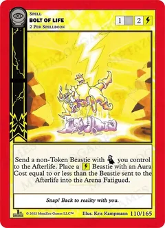 Bolt of Life 110/165