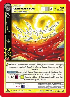 Token Plasm Pool Reverse Holofoil 112/165