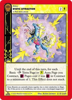 Static Attraction Reverse Holofoil 115/165