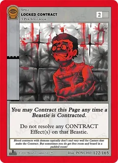 Locked Contract Reverse Holofoil 122/165