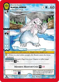 Glacial Demon Holofoil 17/165