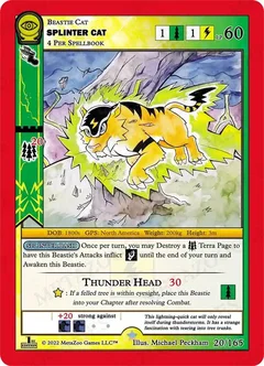 Splinter Cat Reverse Holofoil 20/165