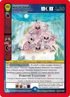 Manchac Swamp Sunken Skeletons Holofoil 21/165