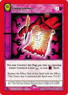 Cursed Contract Holofoil 23/165