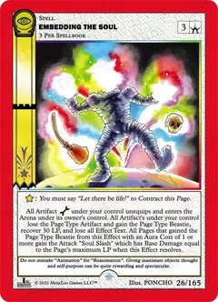 Embedding The Soul Holofoil 26/165