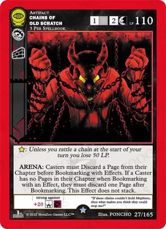 Chains of Old Scratch Holofoil 27/165