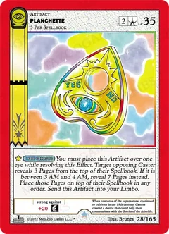 Planchette Holofoil 28/165