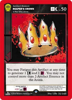 Reaper's Crown Reverse Holofoil 31/165