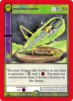 Space Rock Dagger Holofoil 33/165