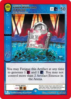 Sunken Gravestones of Manchac Holofoil 34/165