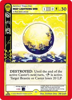 Heat Lightning Orb 39/165
