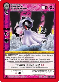 Black Dog Of The Hanging Hills Reverse Holofoil 41/165