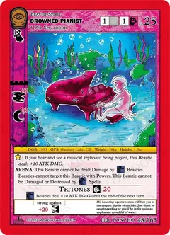 Drowned Pianist Reverse Holofoil 48/165